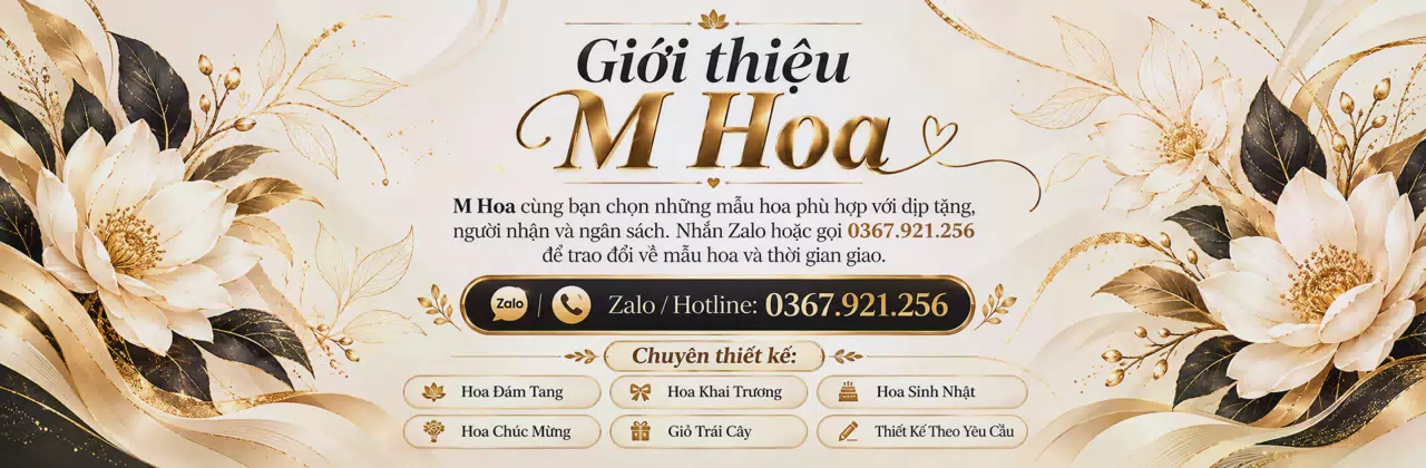 Ảnh bìa Shop hoa tươi Phường Phố Hiến Hưng Yên - Để lời nhắn thêm dịu dàng